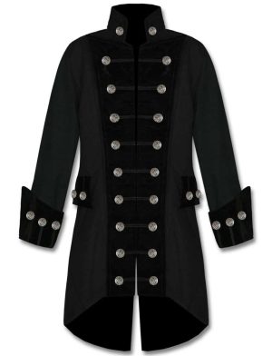 Black velvet trim jacket, best jackets, jackets for men, traditional jackets.