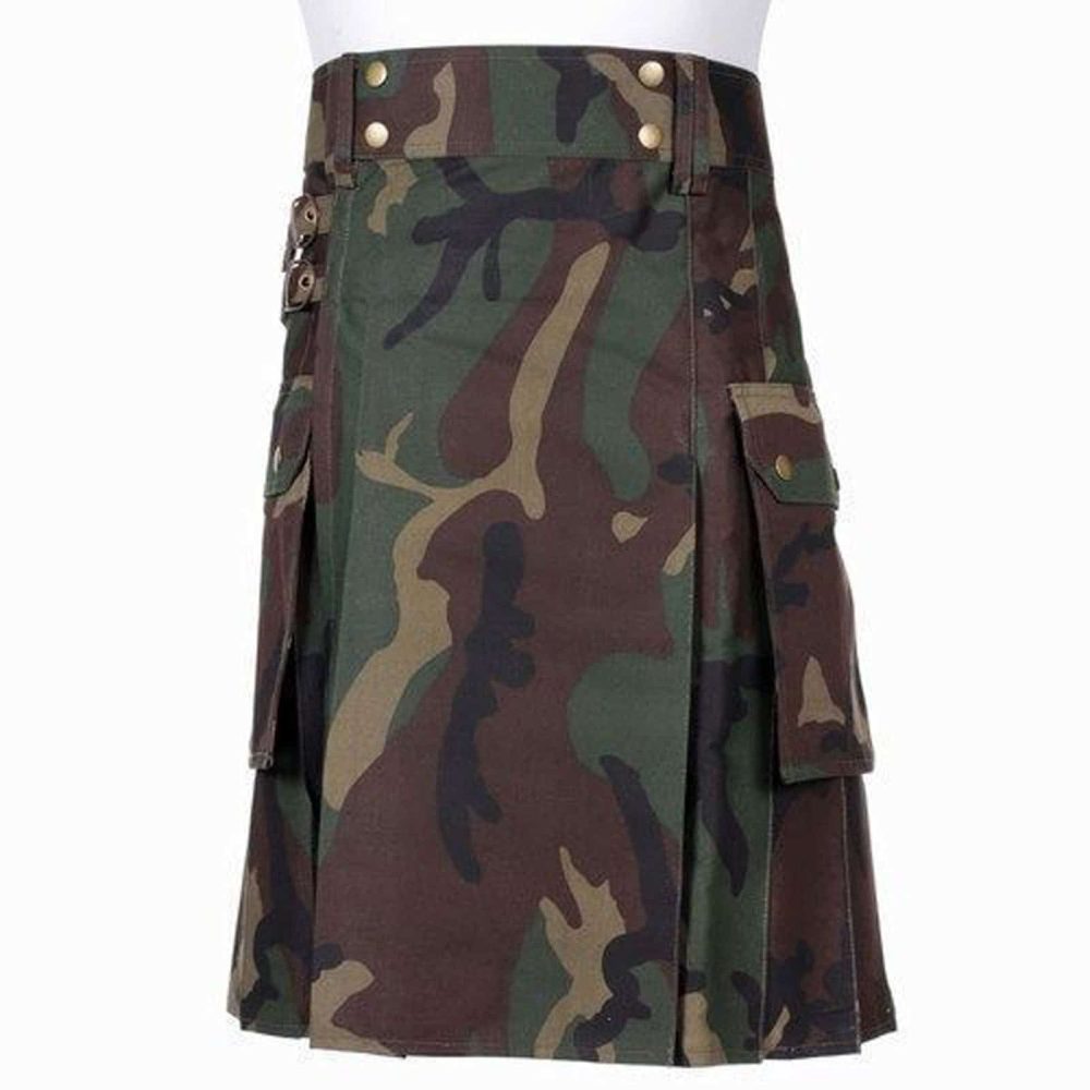 Kilts camo, kilts camo pour hommes, kilts camo pour hommes