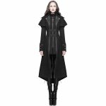 devil-fashion-womens-long-coat-jacket-black-gothic-steampunk-dieselpunk-front
