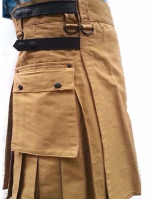 Khakhi Kilts, Kilts for Men, Utility Kilts for Men,