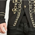gold-flower-embroidery-black-military-napoleon-hook-jacket-close