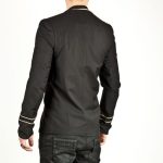 gold-flower-embroidery-black-military-napoleon-hook-jacket-model-back
