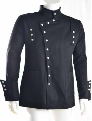 Herren Jacke Loki schwarz, Gothic Jacken für Herren, Beste Jacken für Herren