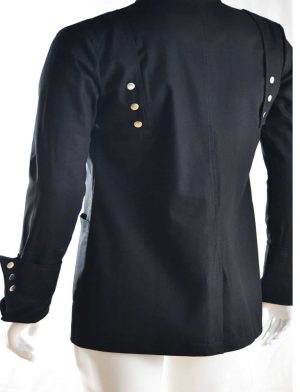 Herren Jacke Loki schwarz, Gothic Jacken für Herren, Beste Jacken für Herren