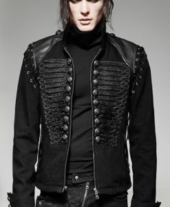 military jacket jeans officer dandy baroque embroidery, Gothic Jackets, Dandy Embroidery, Best Jackets