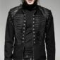 veste militaire jeans officier dandy broderie baroque, Vestes Gothiques, Broderie Dandy, Meilleures Vestes