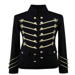 mens-gold-embroidery-black-military-jacket-gothic-coat-front