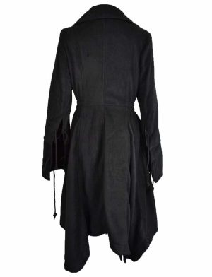 Poizen Industries Black Fleece, Jackets for Women, Gothic Jackets for Women