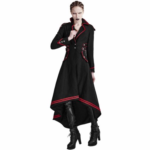 Punk Rave, Steampunk Military Coat Jacket, Gothic Uniform, Best Jackets for Women