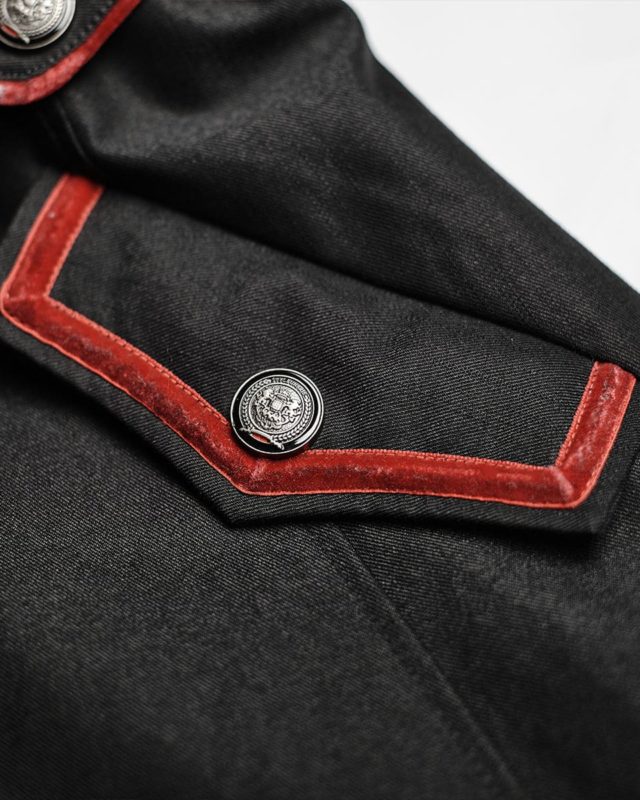 Punk Rave, Steampunk Military Coat Jacket, Gothic Uniform, Best Jackets for Women, gothic jacket for sale, buy gothic jackets, gothic jacoet for sale, miliary jacket for sale, buy military jacket