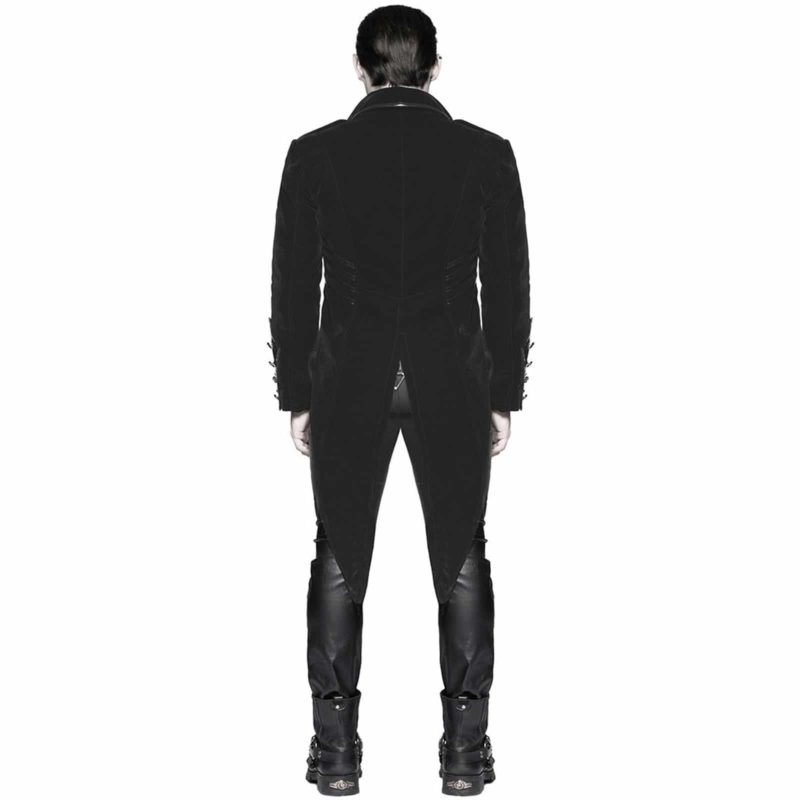 Punk Rave, devil Fashion, Steampunk Vampire Swallowtail, Gothic Jackets for Men, buy gothic jacket, steampunk jacket for sale, gothic jacket for sale, goth jacket for sale, buy goth jackets, buy steampunk jackets 