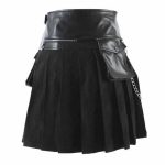 kilt-en-cuir-viking-scottish-black-gladiator-devant