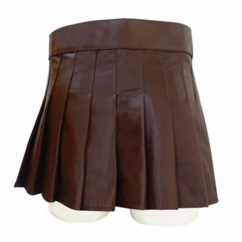 Highland Gladiator Viking Utility Kilt, beste Lederkilts, Gebrauchslederkilts