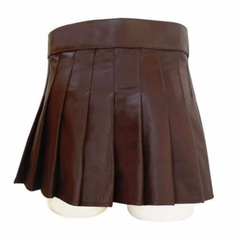 Highland Gladiator Viking Utility Kilt, beste Lederkilts, Utility-Lederkilts, Highland Gladiator Viking Utility Kilt, beste Lederkilts, Utility-Lederkilts, kurzer Lederkilt, brauner Lederkilt, Damen-Lederkilt, Lederkilt für Frauen Verkauf,