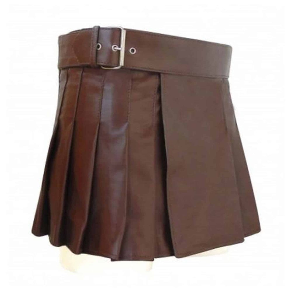 Highland Gladiator Viking Utility Kilt, beste Lederkilts, Gebrauchslederkilts