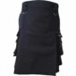 Deluxe Utility Sports Kilt noir traditionnel, Kilt traditionnel, Kilt traditionnel écossais, meilleurs kilts pour hommes