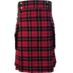 scottish-highland-music-custom-wallace-tartan-kilt-front