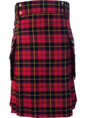 Mcdonald Utility Kilt, Mcdonald Tartan Kilt, Mcdonald Tartan, Tartan Utility Kilt