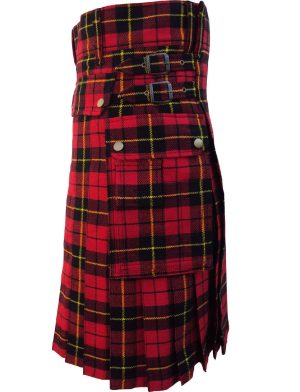 Kilt utilitaire Mcdonald, kilt Mcdonald Tartan, tartan Mcdonald, kilt utilitaire tartan