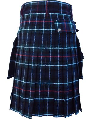 Highland Utility Mackenzie Tartan Kilt, schottische Kilts, beste Kilts