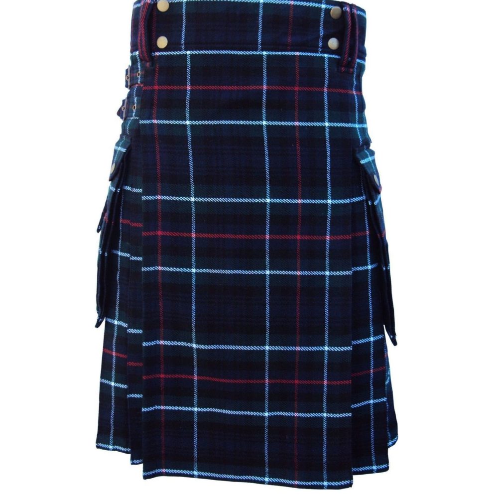 Highland Utility Mackenzie Tartan Kilt, Kilts écossais, meilleurs kilts