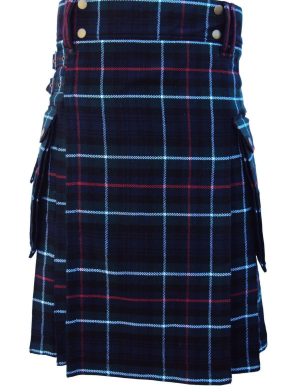 Highland Utility Mackenzie Tartan Kilt, Scottish Kilts, las mejores faldas escocesas