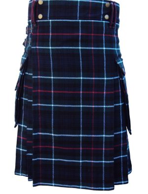 Highland Utility Mackenzie Tartan Kilt, Kilts écossais, meilleurs kilts