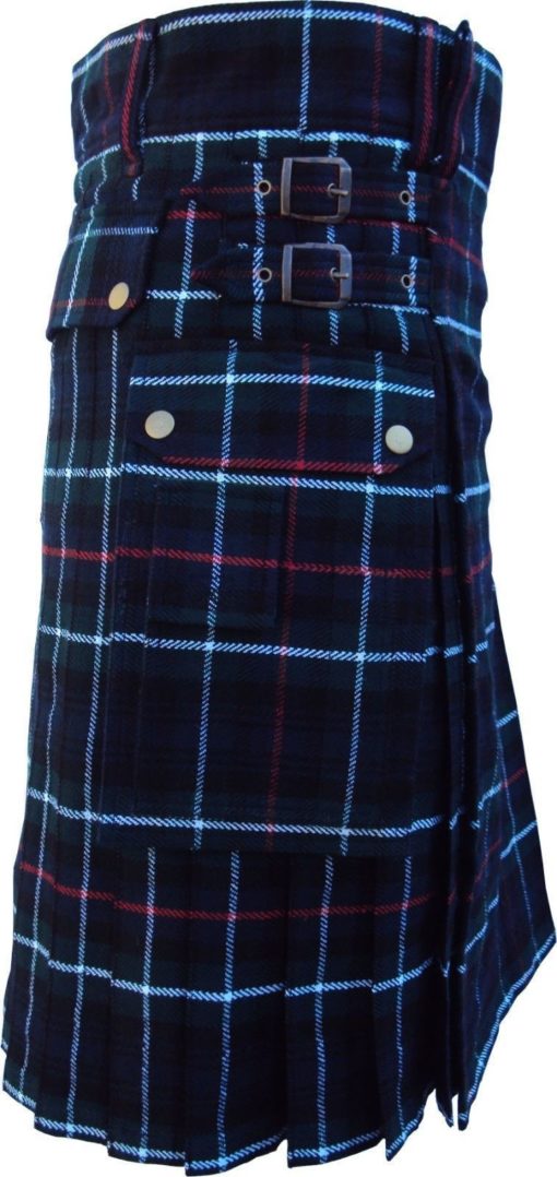 Highland Utility Mackenzie Tartan Kilt, Scottish Kilts, best kilts