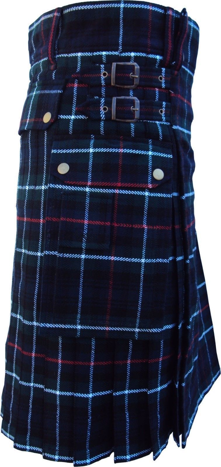 Highland Utility Mackenzie Tartan Kilt, schottische Kilts, beste Kilts