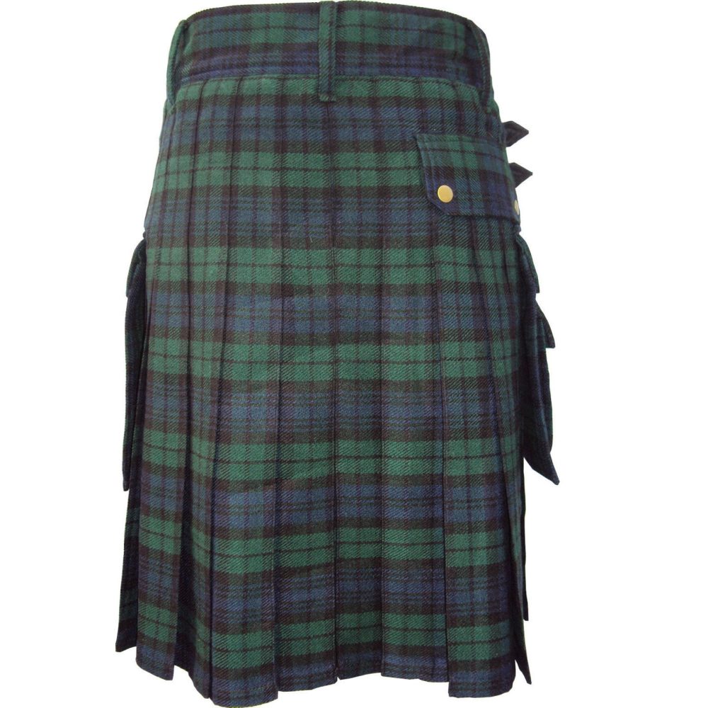 Blackwatch Tartan Prime Kilts, schottische Tartans, traditionelle Kilts, beste Kilts für Männer