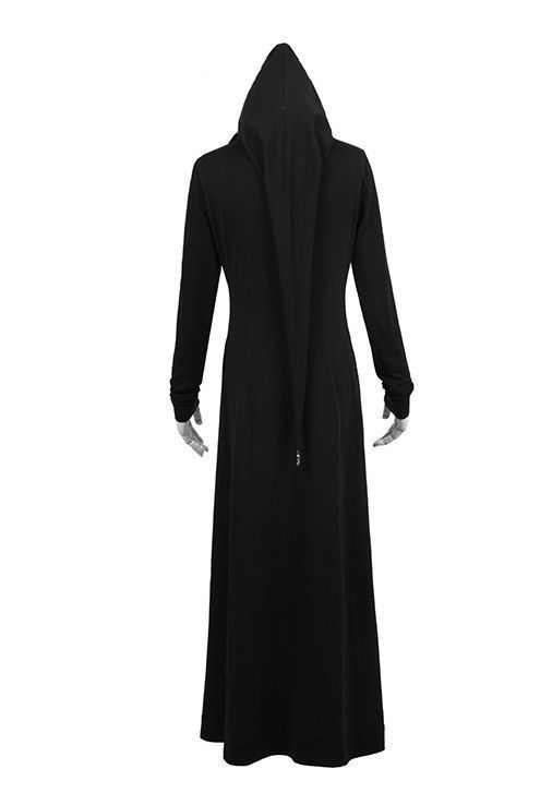 Long Zipper Gothic Jacket with Hood 6 Visual Kei coats, Gothic Women Jackets, witches Jackets, best jackets to buy