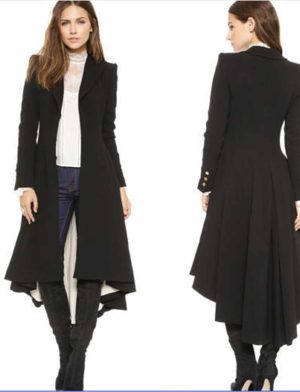 Viktorianischer Trenchcoat, Military Damen Jacken, Jacken für Damen, Damen Gothic Jacken
