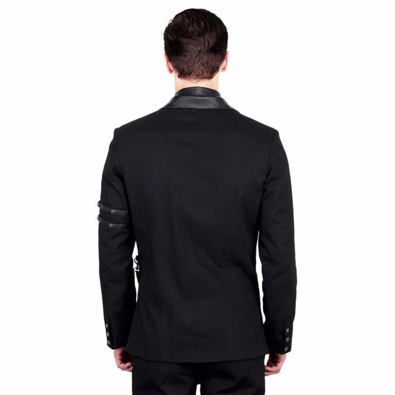 Jacke Herren schwarz Gothic black jacket, Vintage Jackets for Men, Gothic Jackets for Man, gothic jacket for sale, buy gothic jackets, gothic jacoet for sale, miliary jacket for sale, buy military jacket