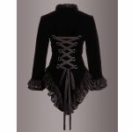 women-velvet-victorian-steampunk-gothic-dressage-tailcoat-corset-back-jacket-black-back