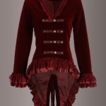 women-velvet-victorian-steampunk-gothic-dressage-tailcoat-corset-back-jacket-red