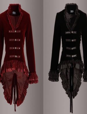 Women Jacket, Velvet Jackets, best velvet jackets, Best jackets to wear, Women Gothic Jackets