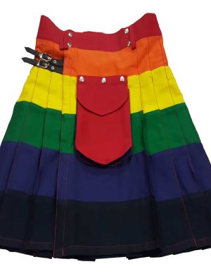 Utility Kilt, LGB Kilt, Rainbow Kilt, Gay Kilts, Kilt for Gay