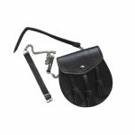 3-Tassel-Black-Leather-Sporran-and-Belt-set