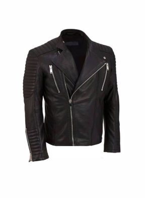 Lederjacke, Vintagejacke, Lederjacke für Biker, Bikerjacke, Bikerjacke aus Leder