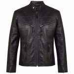 Black-Leather-Jacket-with-Zipper-Pockets