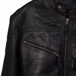 Black-Leather-Jacket-with-Zipper-Pockets-zipper