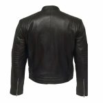 Black-Padded-Leather-Jacket-with-Zipper-Pockets-back