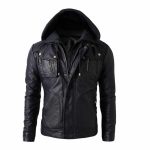 Brando-Style-Bikers-Leather-Jacket-with-Hoodie