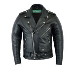 Brando-Vintage-Motorcycle-Black-Leather-Jacket