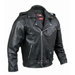 Brando-Vintage-Motorcycle-Black-Leather-Jacket-side