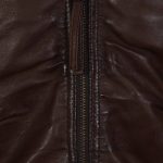 Brown Soft Real Leather Jacket close
