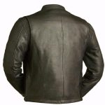 Cafe-Style-Black-Leather-Jacket-back