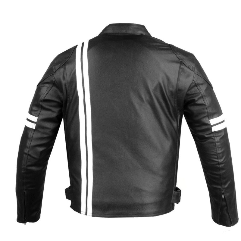 iron man jacket, biker jacket, jacket with armor, armor jacket, leather jacket, stripe jacket, retro jacket leather