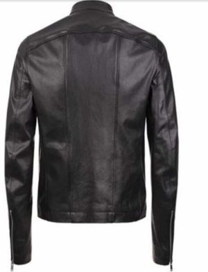 black leather, leather jacket, black jacket for men