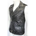 Sleeveless-Brando-Vintage-Motorcycle-Black-Leather-Jacket-right